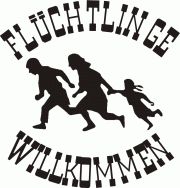 Logo Flüchtlinge willkommen